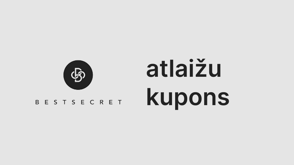 BESTSECRET atlaižu kods