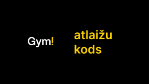 GYM! Atlaides kods trenējies bez maksas