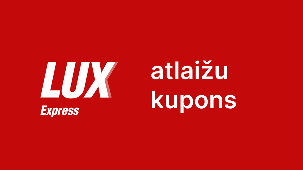 Lux Express atlaižu kods