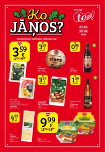 top! akcijas buklets 27.05.–30.06.2026. | top! akcijas avīze