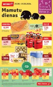 Rimi akcijas buklets